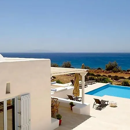 Alyki Sleeps 10 Pool Air Con Villa *